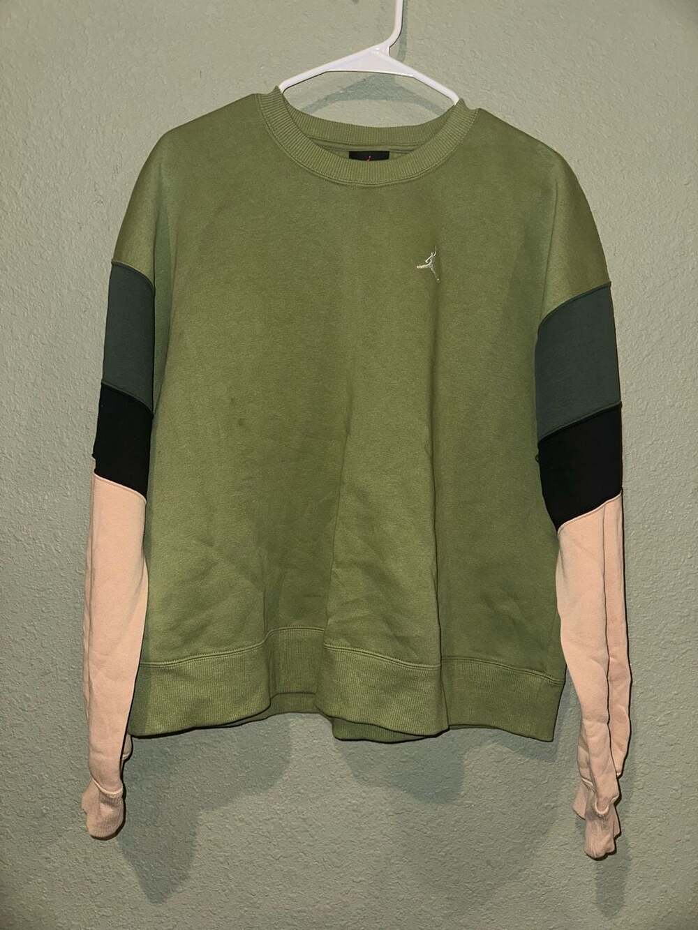 Jordan Brooklyn Fleece Women's Loose Fit Colorblock Crewneck Sweatshirt